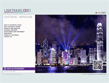 Tablet Screenshot of lovetravelmedia.com